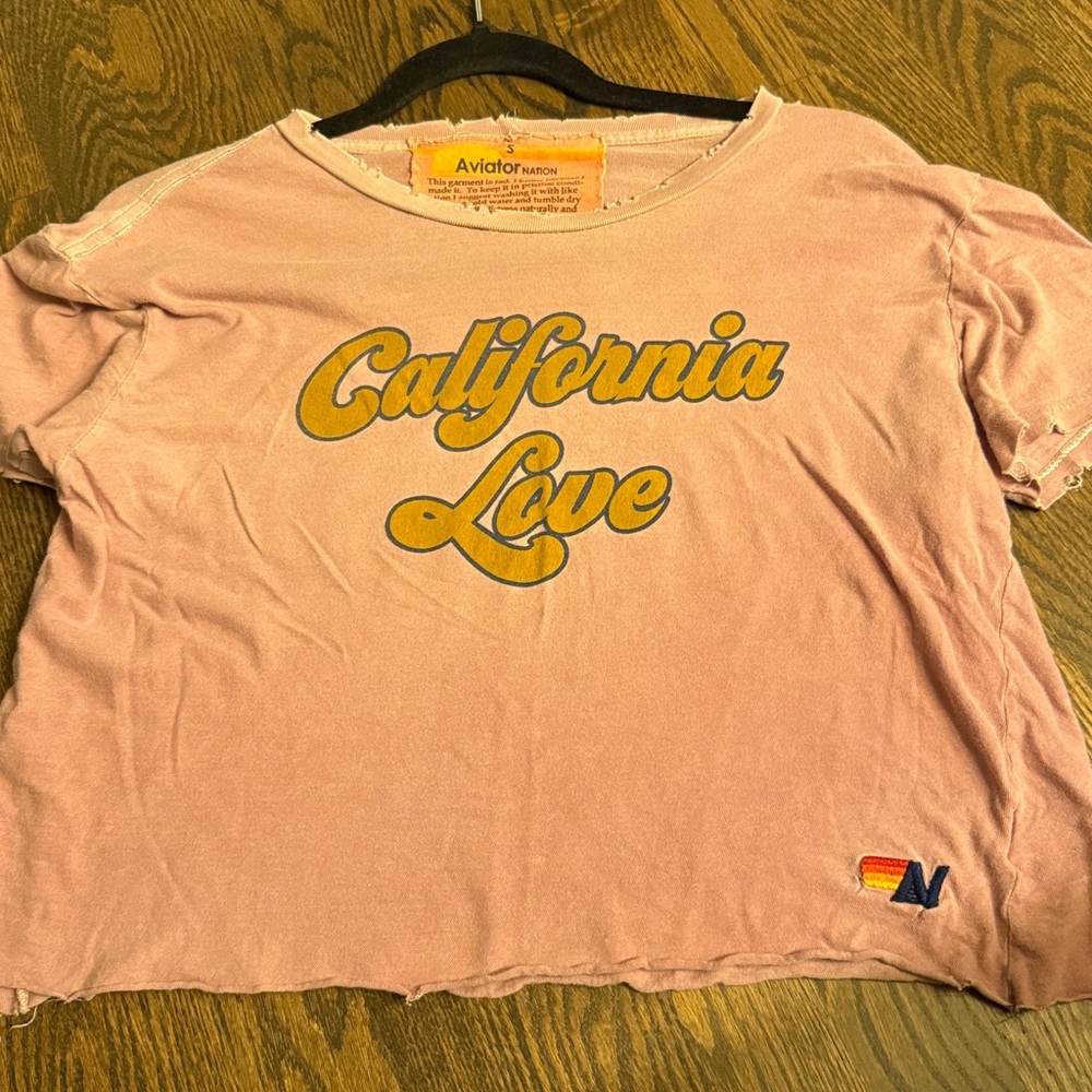 Aviator Nation RARE California Love tee size S